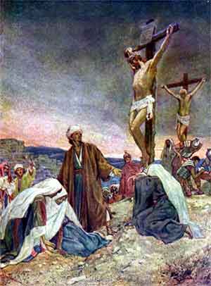 Atonement; Christ’s free-will sacrifice for the redemption of the fallen human nature.